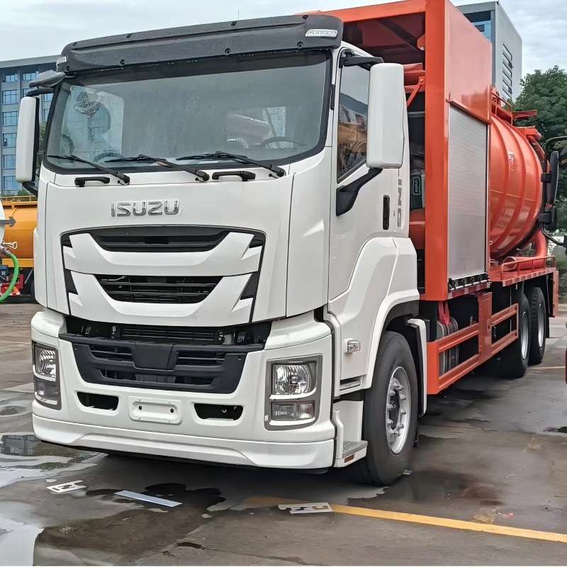 ISUZU 15000 Liter Vakuum-Abwasserwagen